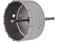 Коронка по бетону SDS Plus 150мм в сборе с державкой