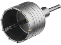 Коронка по бетону SDS Plus 75мм в сборе с державкой