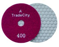 Алмазные гибкие шлифовальные круги TRADECITY Pads 7-STEP №400 D125